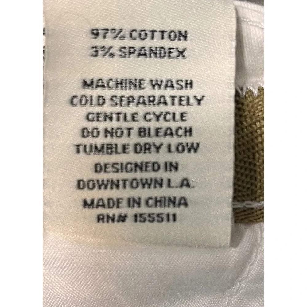 Dirty Laundry white chino